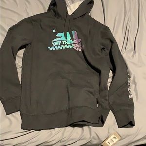 Vans off the wall bear hoodie